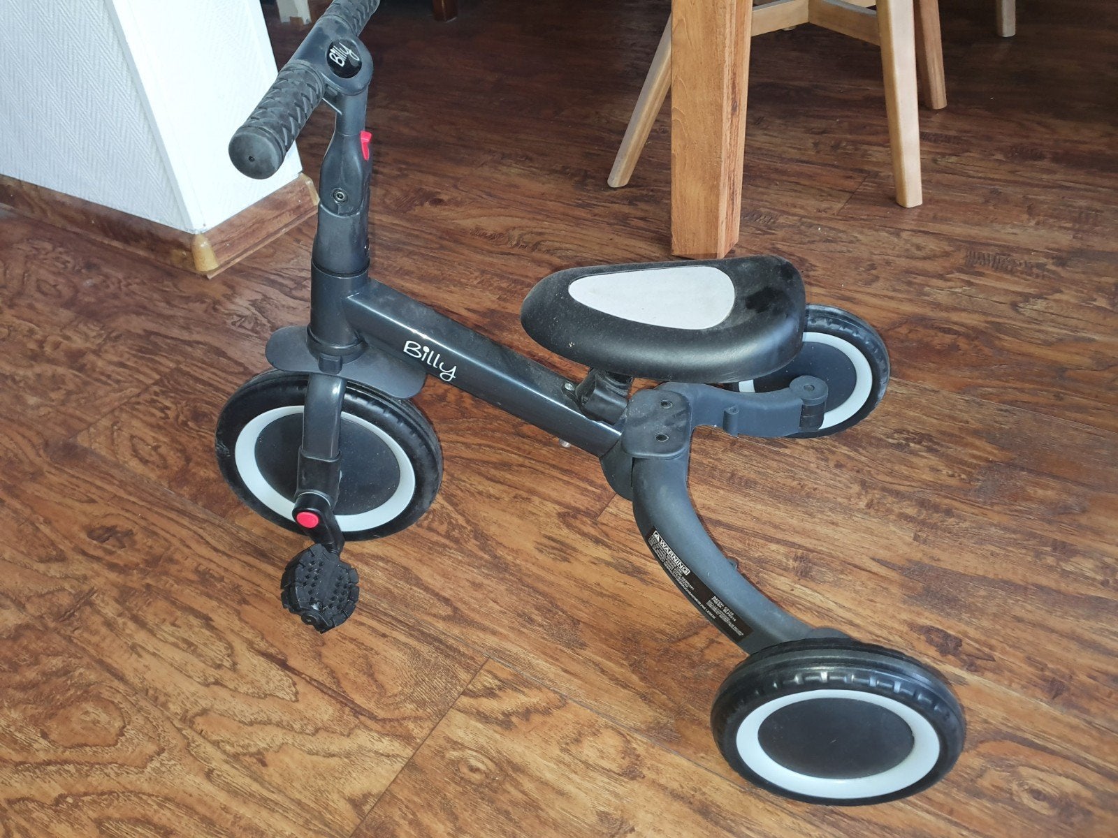 Billy 3 wieler loopfiets, Ophalen of Verzenden, Gebruikt