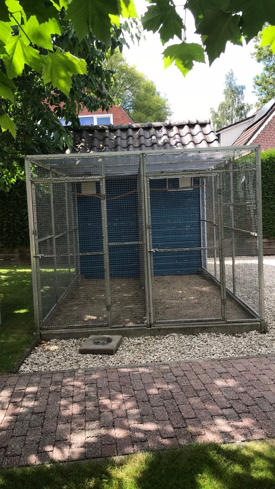 Volliere, Ophalen of Verzenden, Zo goed als nieuw, Hout, Vogelkooi