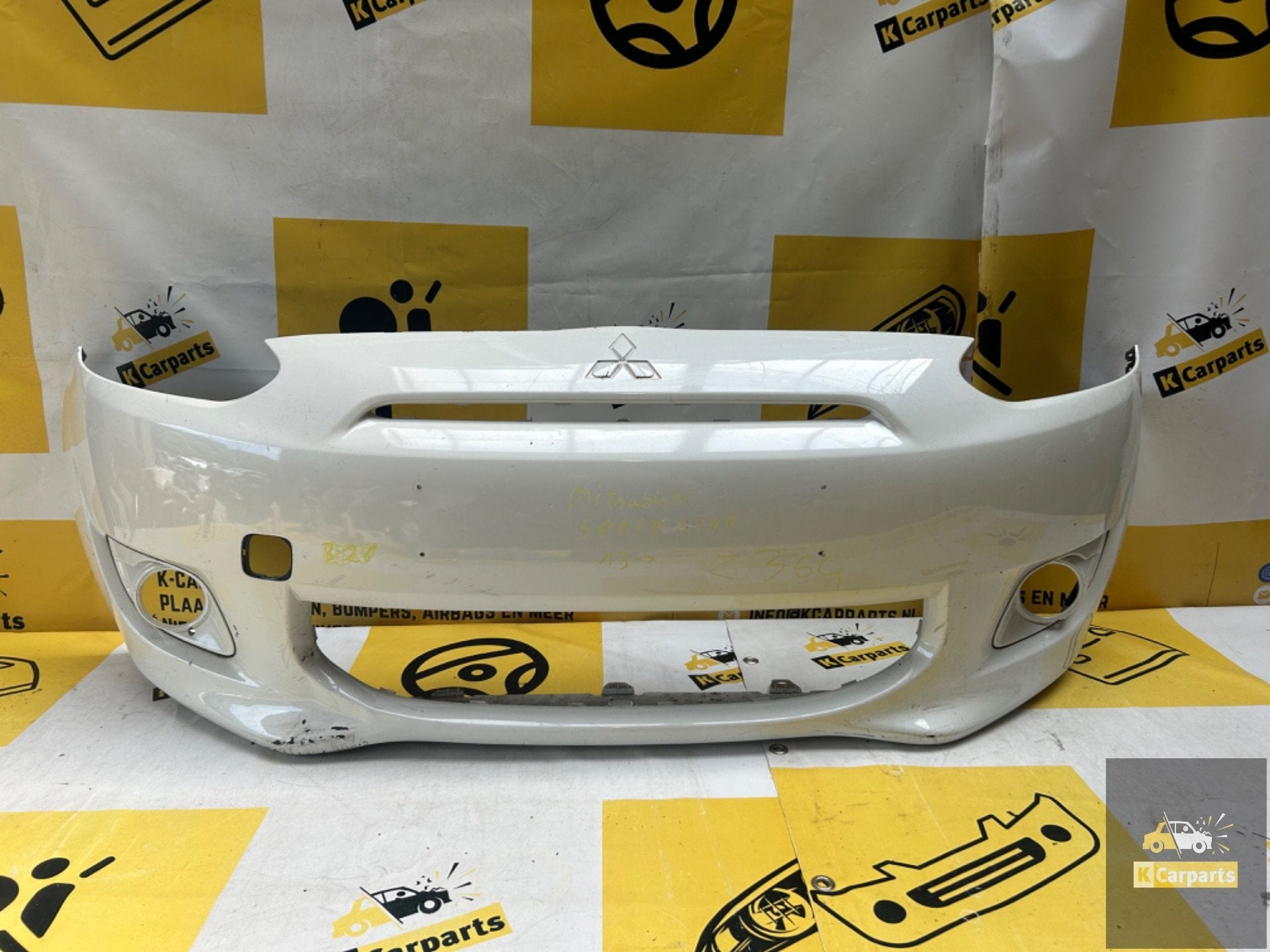 MITSUBISHI SPACE STAR MIRAGE VOORBUMPER 6400D336, Info@fabrikant.eu, Ophalen of Verzenden, Fabrikant BV, Gebruikt