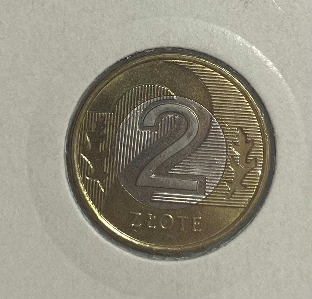 2 zlote Polen 2015, Ophalen of Verzenden, Polen