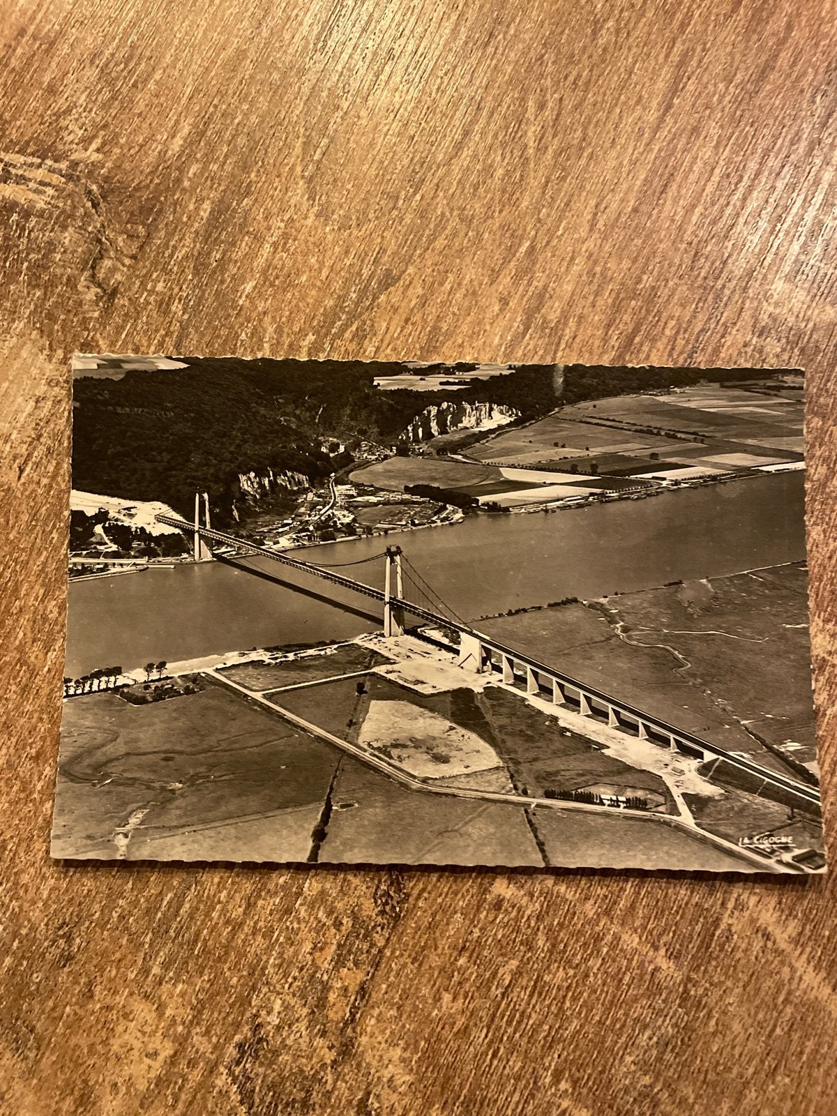 Vintage Ansichtkaart - Pont de Tancarville (Frankrijk), Ophalen of Verzenden, 1960 tot 1980, Gelopen, Frankrijk
