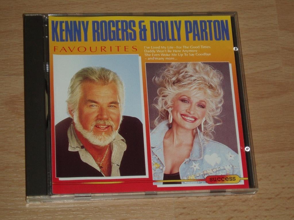 CD Kenny Rogers & Dolly Parton , Favourites, Verzenden, Gebruikt