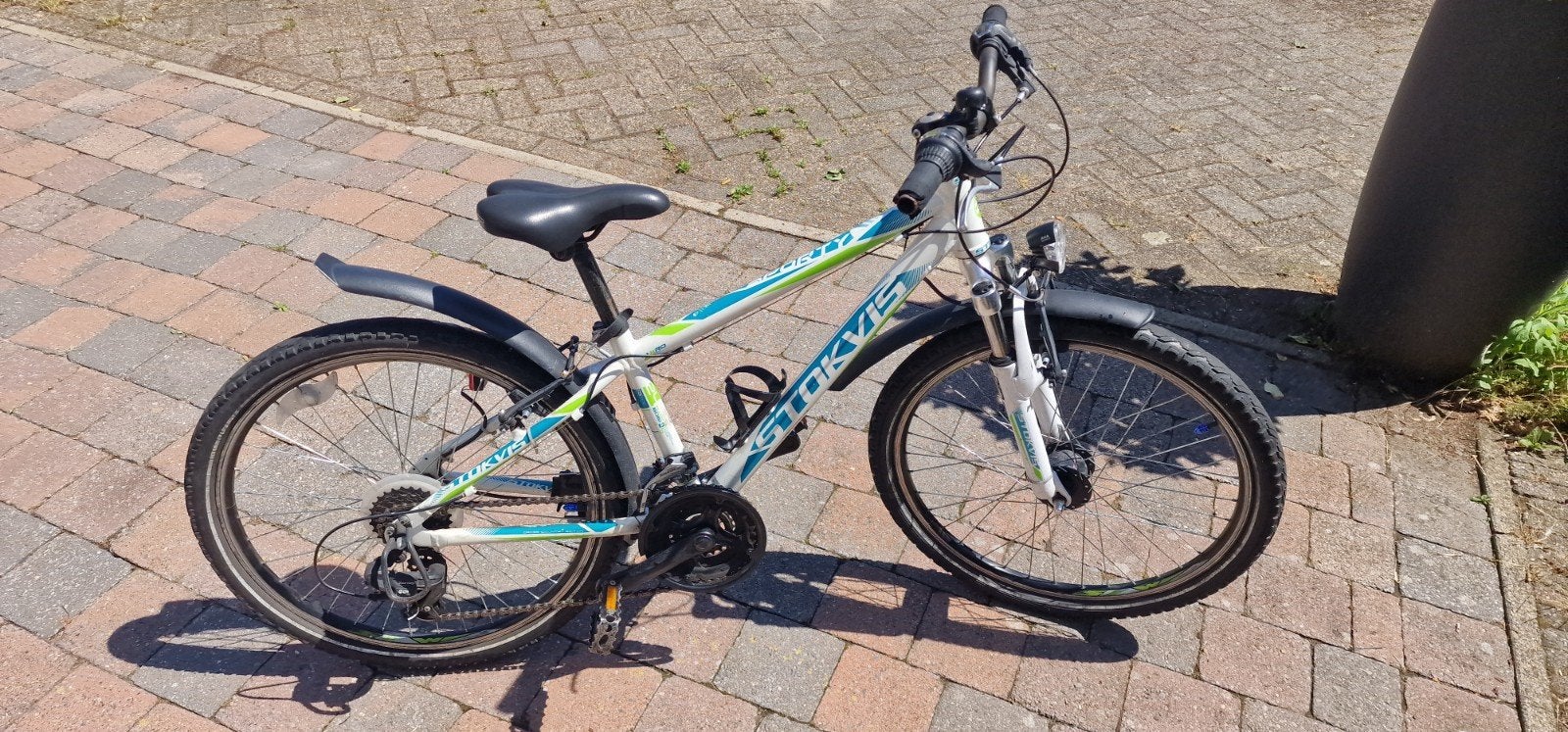 Mountainbike stokvis. 6 tot 10 jaar met verlichting. 24 inch, Fietsen en Brommers, Ophalen of Verzenden, 24 inch