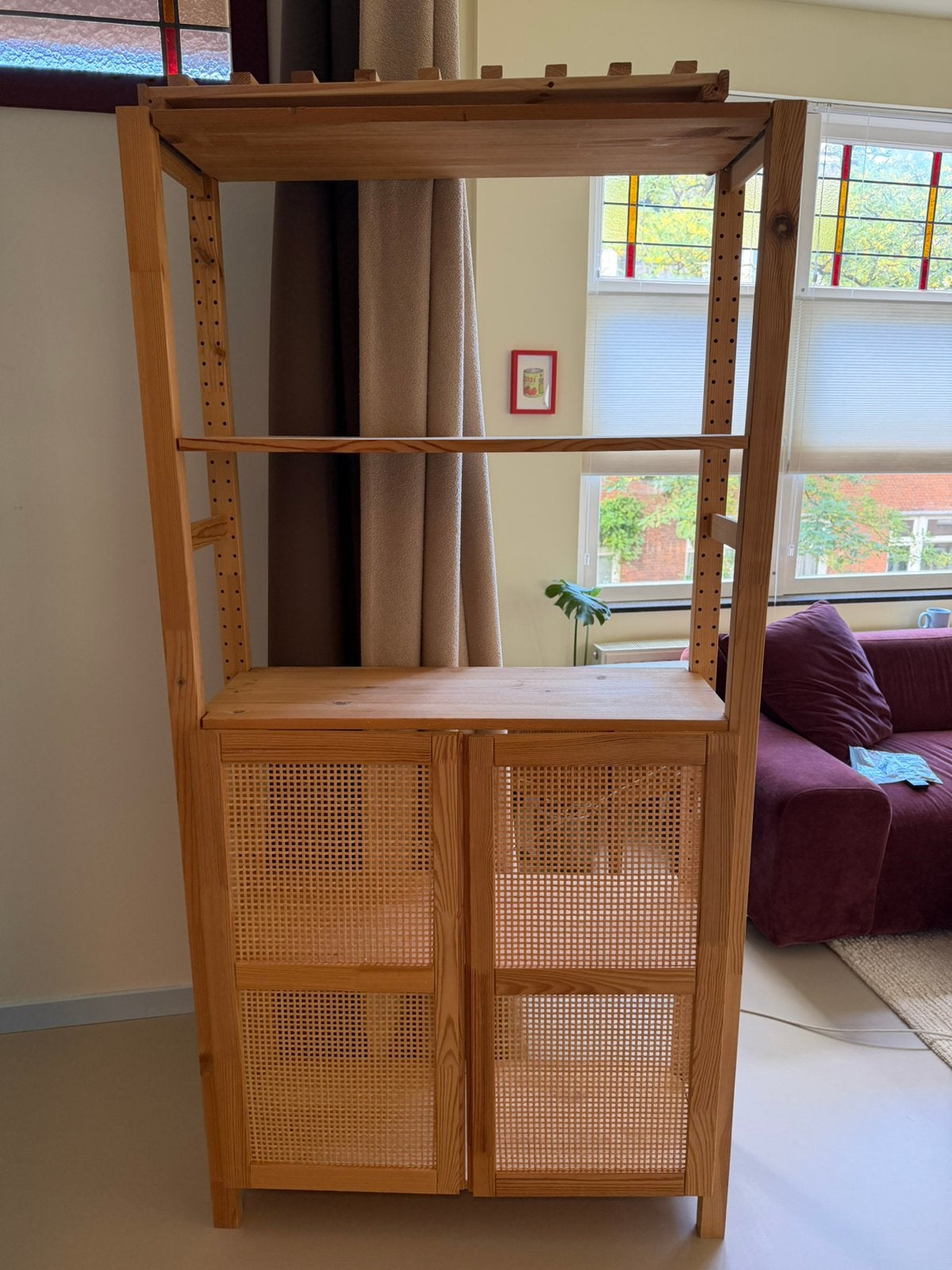 Ikea Ivar stellingkast, Ophalen, Gebruikt, 50 tot 100 cm, 150 tot 200 cm