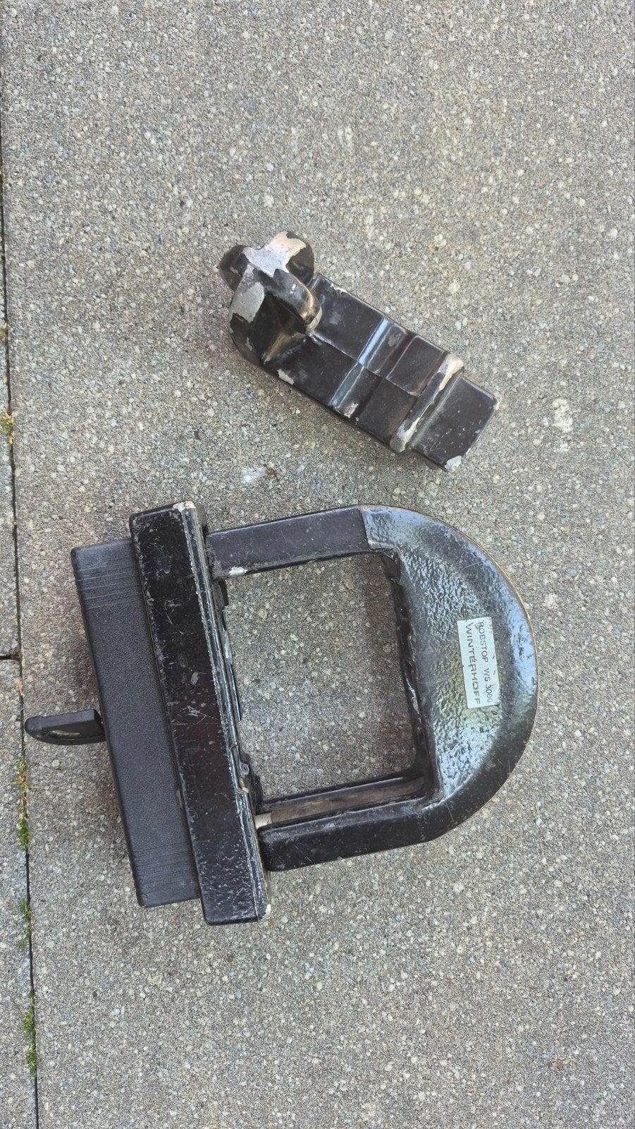 Winterhoff Robstop WS 3000 Disselslot, Ophalen of Verzenden, Gebruikt