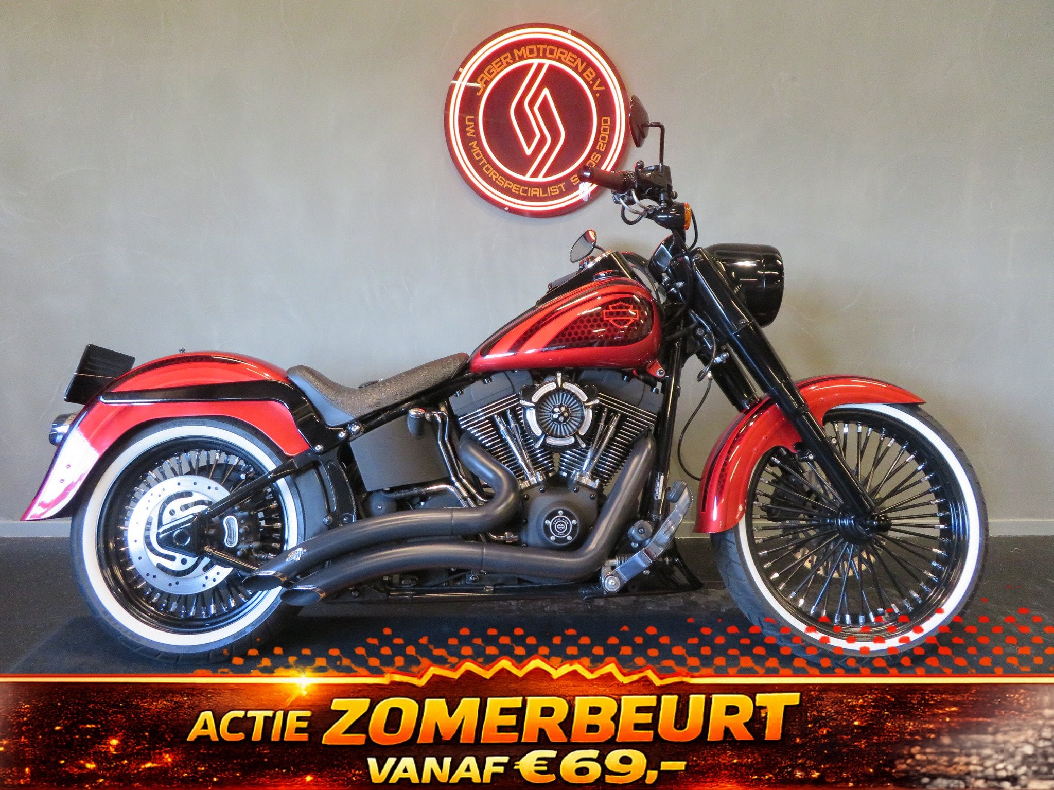 Harley-Davidson FXSTB NIGHT TRAIN SPECIAL! (bj 2002), Motoren, Motoren | Harley-Davidson, Bedrijf, Chopper