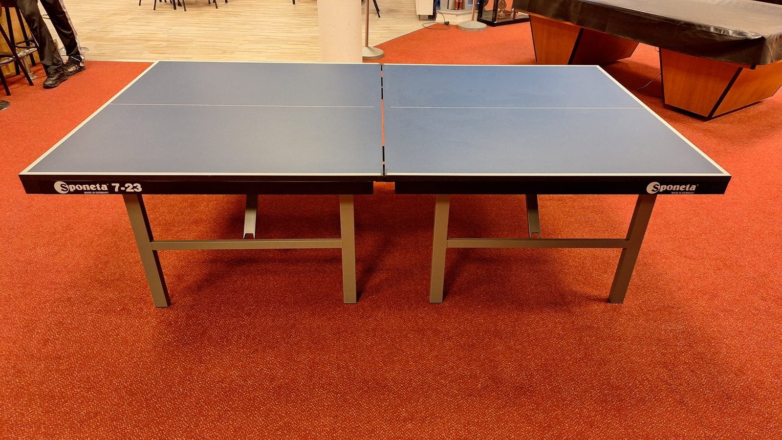 Sponeta tafeltennis tafel  wedstrijd formaat, Sport en Fitness, Tafeltennis, Ophalen, Zo goed als nieuw, Tafel Indoor, Verrijdbaar