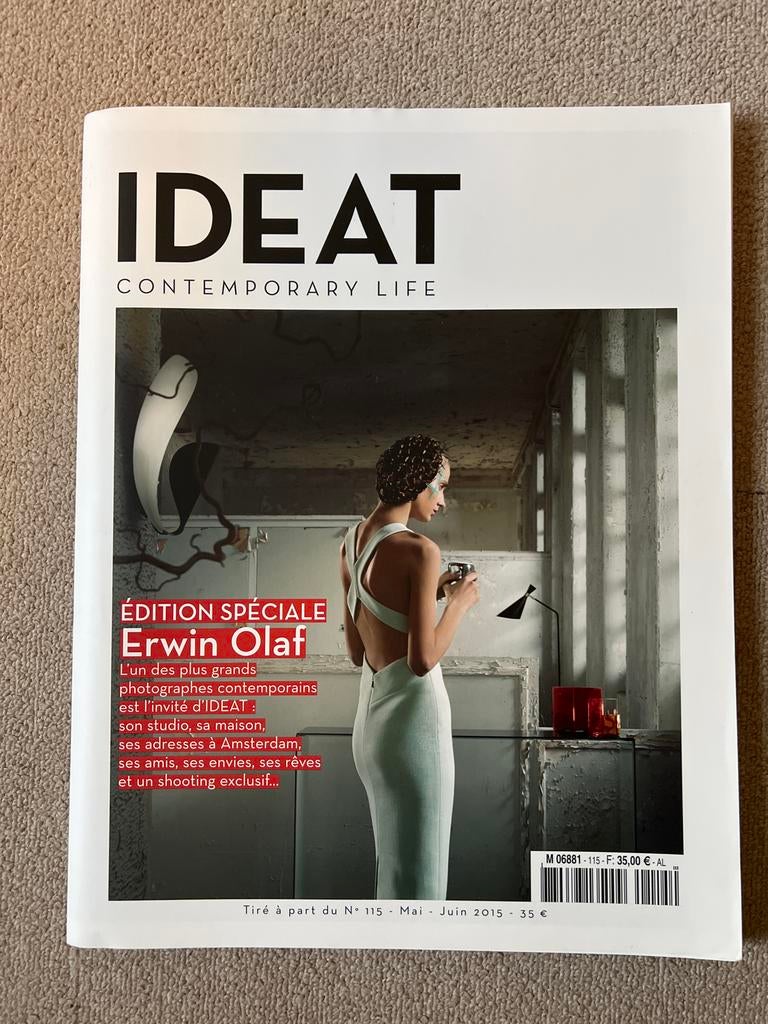 Tijdschrift IDEAT Special Edition Erwin Olaf Mei-Juni 2015, Ophalen of Verzenden, Zo goed als nieuw, Erwin Olaf, Overige onderwerpen