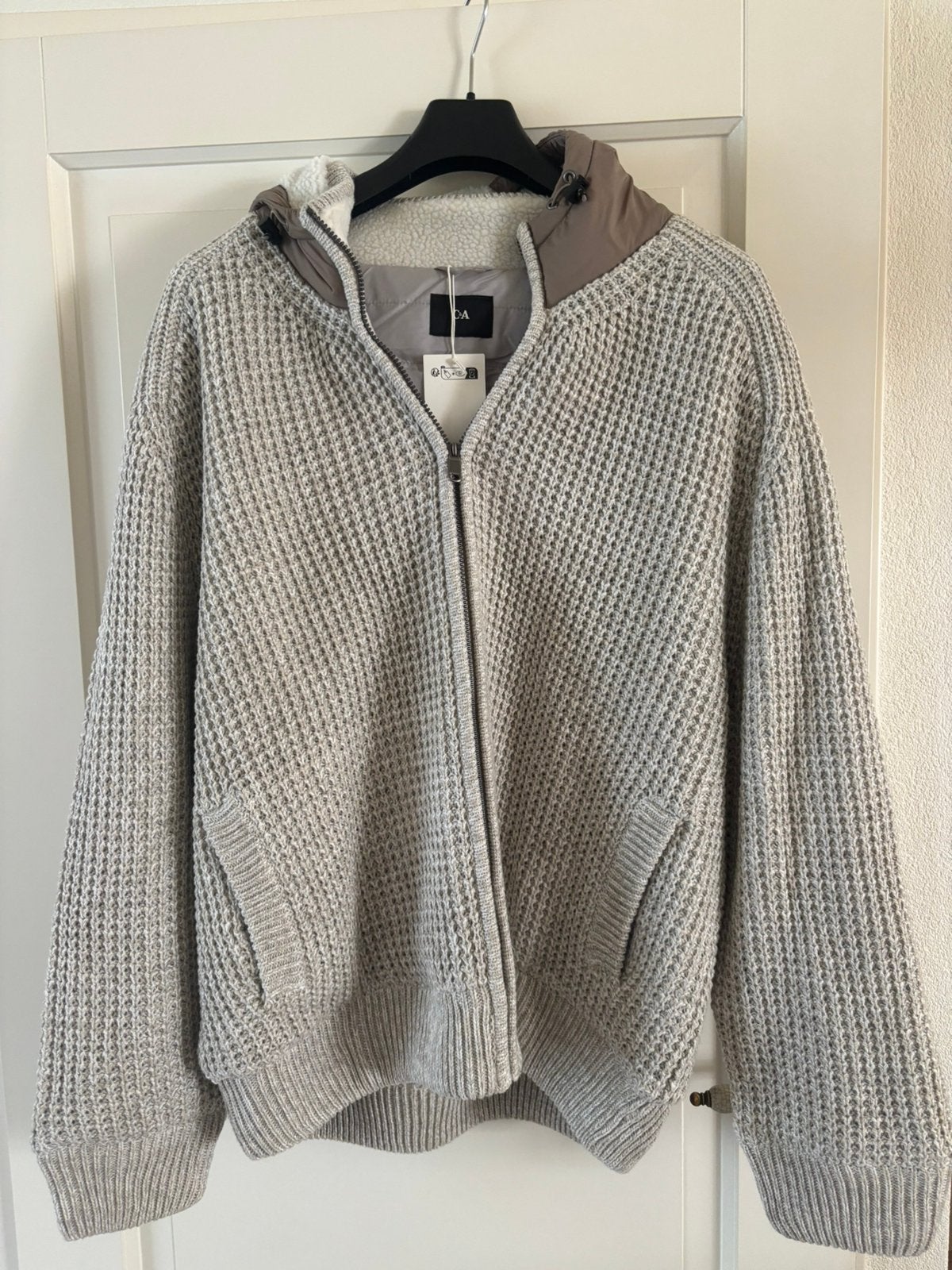 Nieuw gebreid buiten vest 3xl van C&A, Ophalen of Verzenden, Nieuw, Overige maten, Beige