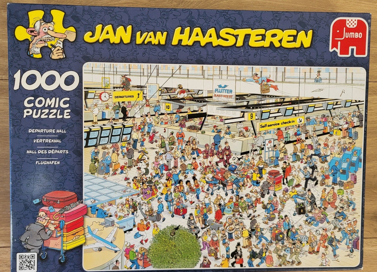 j.van Haasteren,,  de vertrekhal., Ophalen, 500 t/m 1500 stukjes, Zo goed als nieuw
