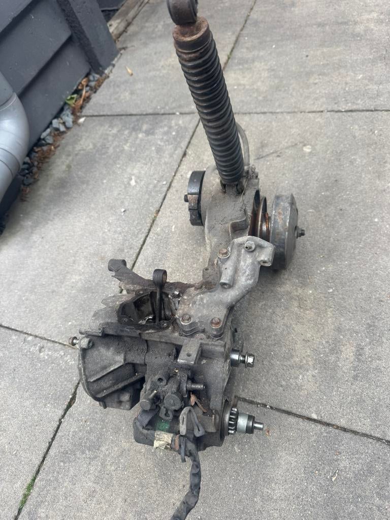 Honda vision 50 met in blok Peugeot rapido, Ophalen of Verzenden, Gebruikt, Blok, Overige merken