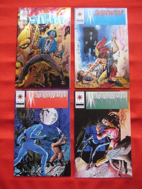Shadowman Shadow Man 0+1+2+3 comic strip, Meerdere comics, Ophalen of Verzenden, Zo goed als nieuw, Amerika
