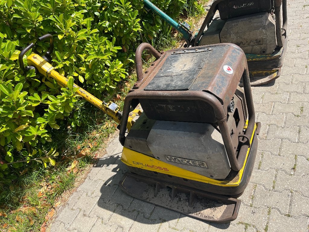 4x diesel trilplaat partij Wacker DPU6055 1850 Ammann AVH100, Ophalen, Gebruikt, Overige soorten