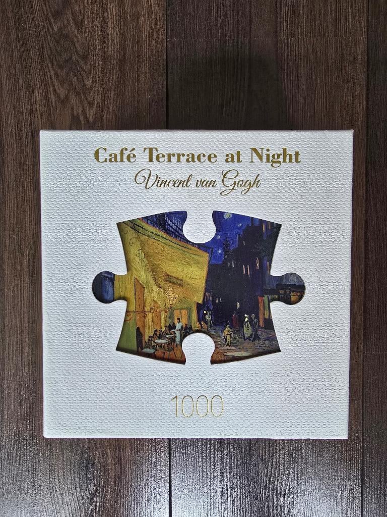 Puzzel Café Terrace at Night – Vincent van Gogh - 1000 stuks, Ophalen, 500 t/m 1500 stukjes, Nieuw, Legpuzzel