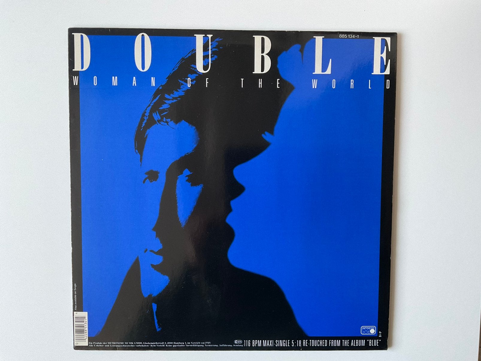 Double – Woman Of The World 12’ synth pop, Cd's en Dvd's, Gebruikt, Ophalen of Verzenden, 12 inch, Synthpop