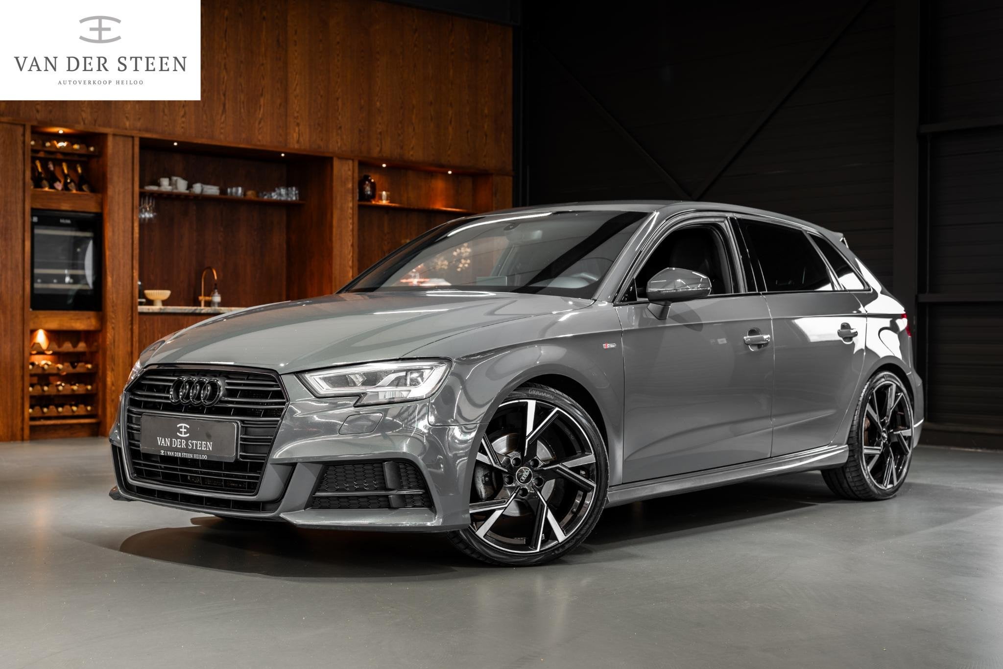 Audi A3 Sportback 35 TFSI CoD Sport S Line Edition B&O | Ned, Auto's, 4 cilinders, 150 pk, Leder en Stof, Bedrijf