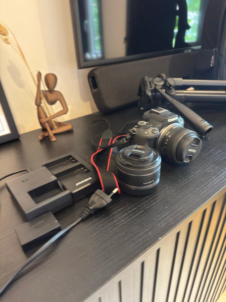 Canon EOS R50 met RF 50mm F1.8 STM lens, Audio, Tv en Foto, Fotografie | Lenzen en Objectieven, Ophalen of Verzenden, Nieuw, Standaardlens