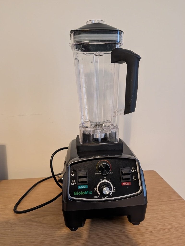 BioloMix T5200 Professionele Blender – 2200W / 2L, Ophalen, Zo goed als nieuw, Blender