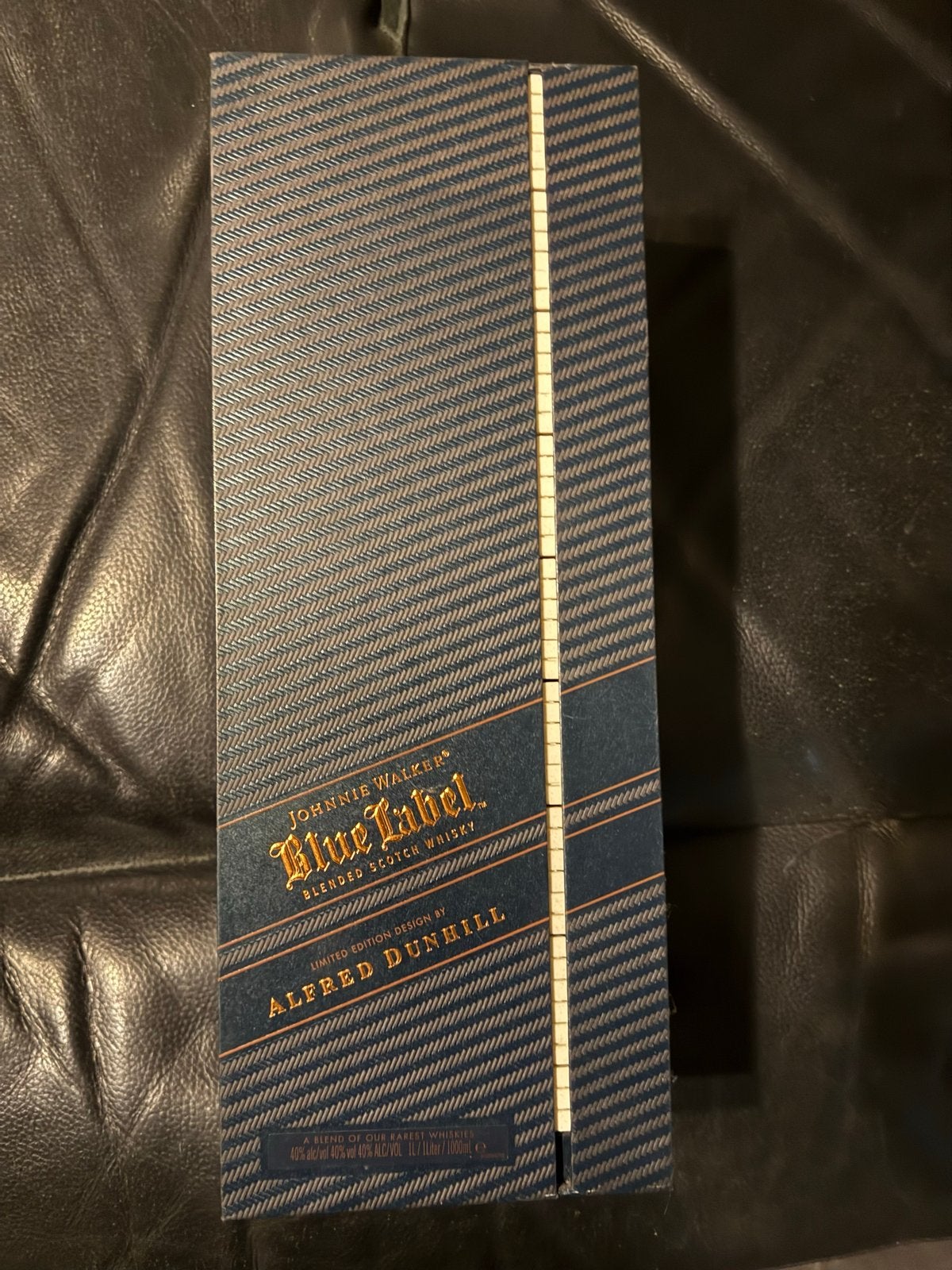 Johnnie Walker Blue Label Limited Edition Alfred Dunhill, Ophalen of Verzenden, Zo goed als nieuw