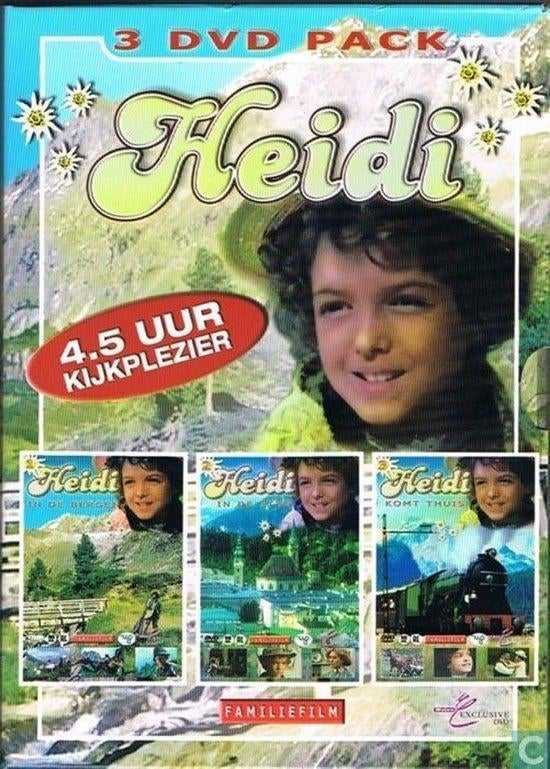 Heidi 3 dvd pack Nieuw in de folie (r3), Cd's en Dvd's, Alle leeftijden, Verzenden, Nieuw in verpakking, Boxset