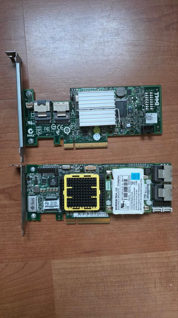 SAS PCIe HBAs (Dell H200, SUN), Ophalen of Verzenden