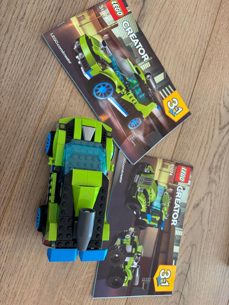 24- lego creator auto 31074, Lego, Ophalen of Verzenden, Zo goed als nieuw, Creator