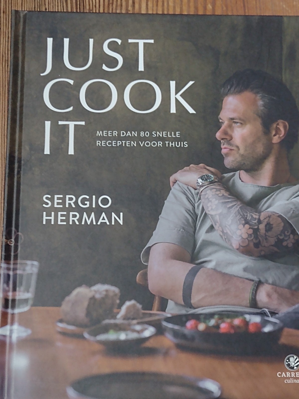 just cook it / Sergio Herman / ISBN 9789048876150, Ophalen, Hoofdgerechten, Sergio Herman, Zo goed als nieuw