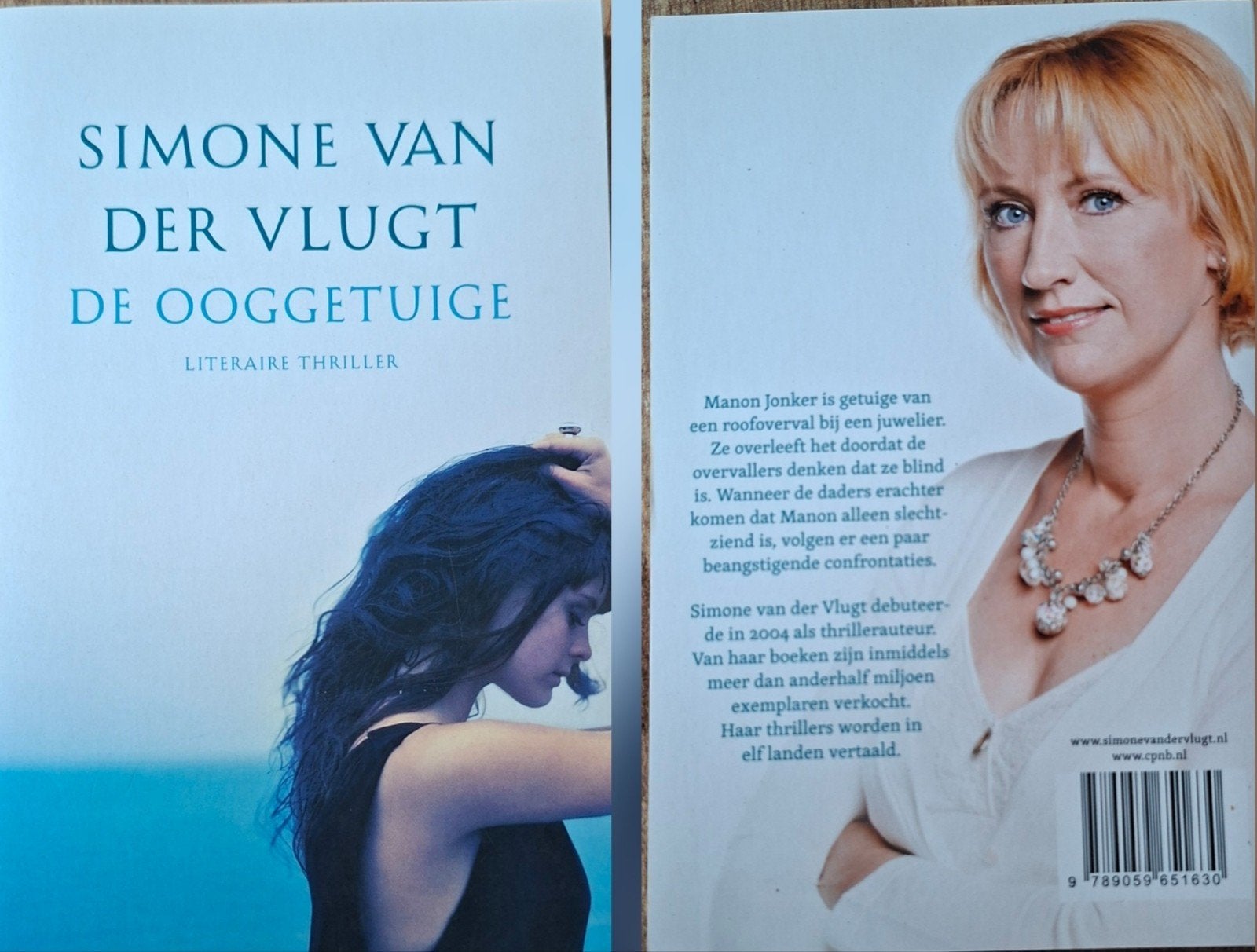 Simone van der Vlugt - De Ooggetuige (Literaire Thriller), Boeken, Ophalen of Verzenden, Zo goed als nieuw, Simone van der Vlugt