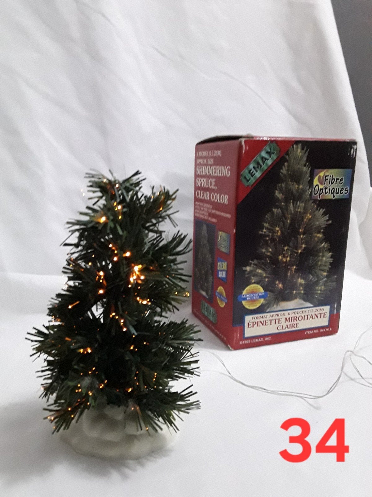 Lemax 94416 a kerstboom jaar 1999., Diversen, Ophalen of Verzenden