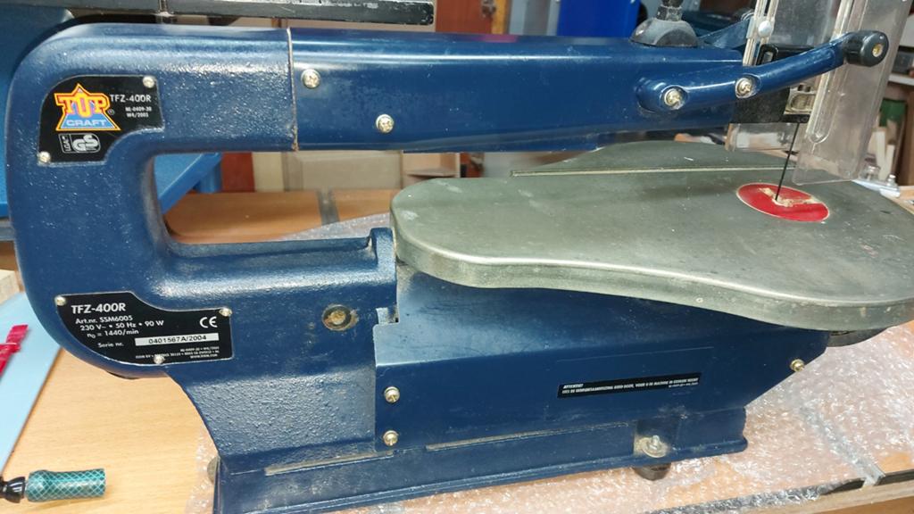 Figuurzaagmachine, Ophalen, Minder dan 600 watt, Decoupeerzaag, 30 tot 70 mm