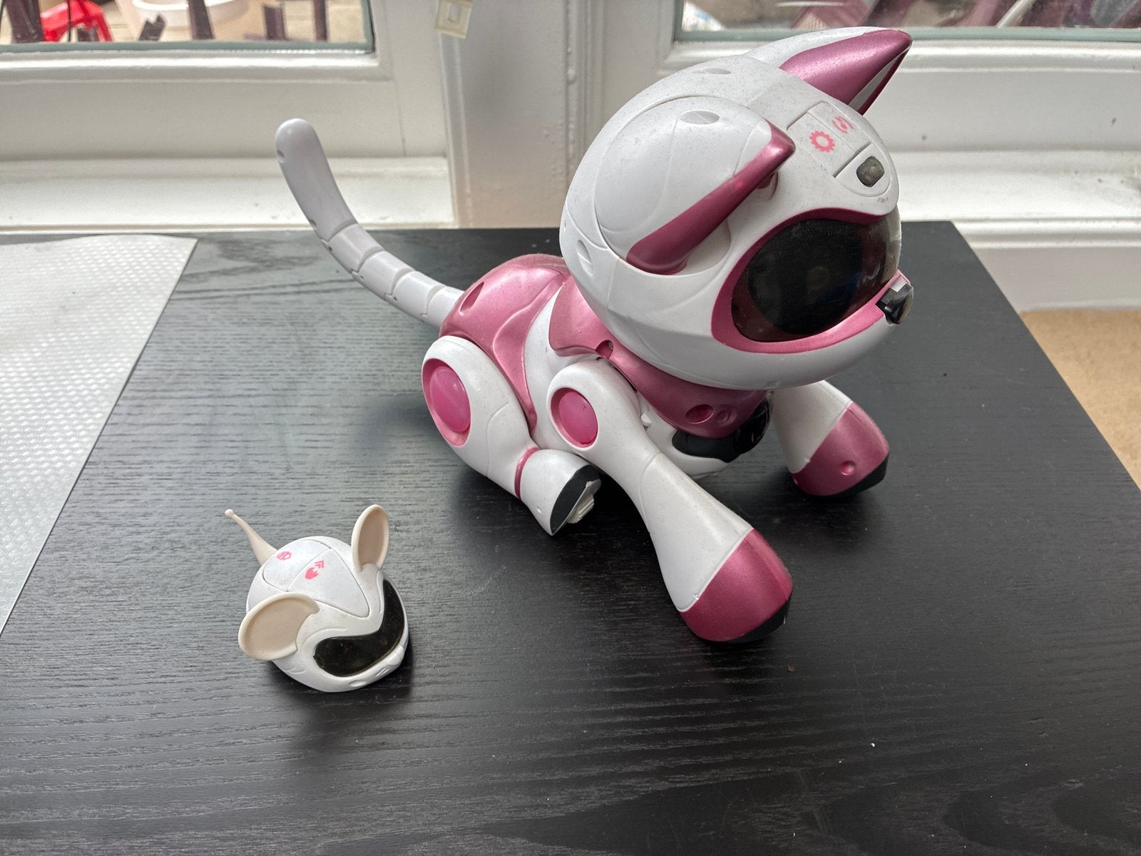 Zoomer Kitty robotkat met muisje, Ophalen, Gebruikt, Jongen of Meisje