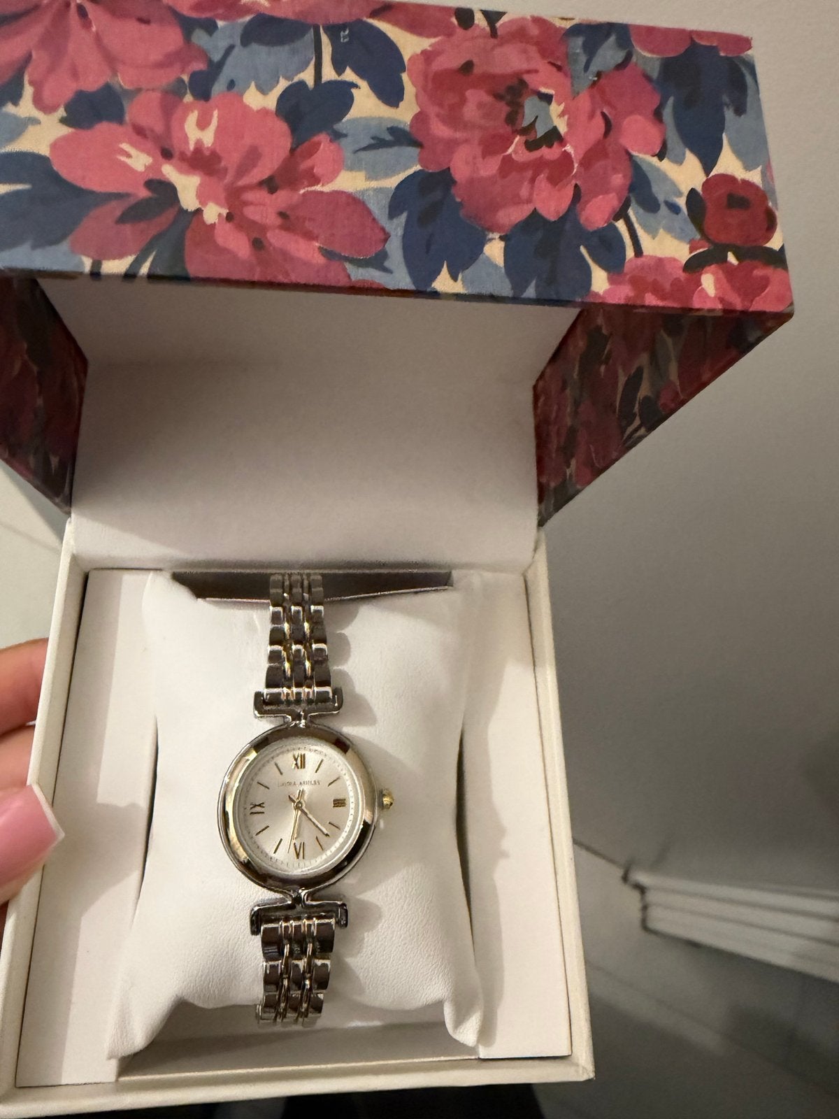 Laura Ashley Dameshorloge - nieuw met kaartje, Overige merken, Staal, Polshorloge, Ophalen of Verzenden