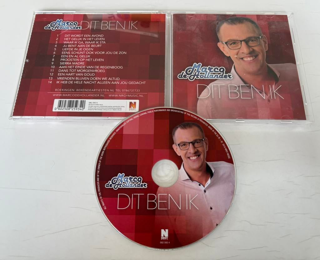 Marco de Hollander - Dit ben ik (nieuwstaat), Ophalen of Verzenden, Zo goed als nieuw, Levenslied of Smartlap