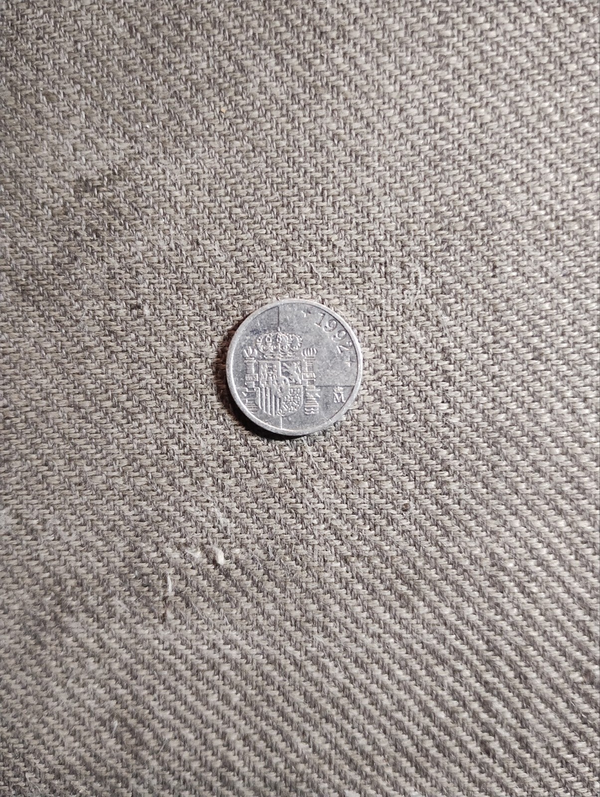 1 Peseta Spanje 1992 - Koning Juan Carlos I (M-0282), Verzenden, Overige landen, Losse munt