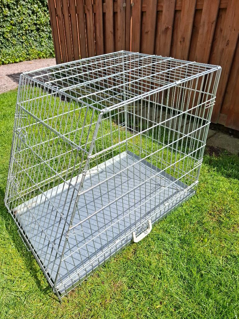 Draadbench met schuine voorkant, Dieren en Toebehoren, Ophalen, Gebruikt