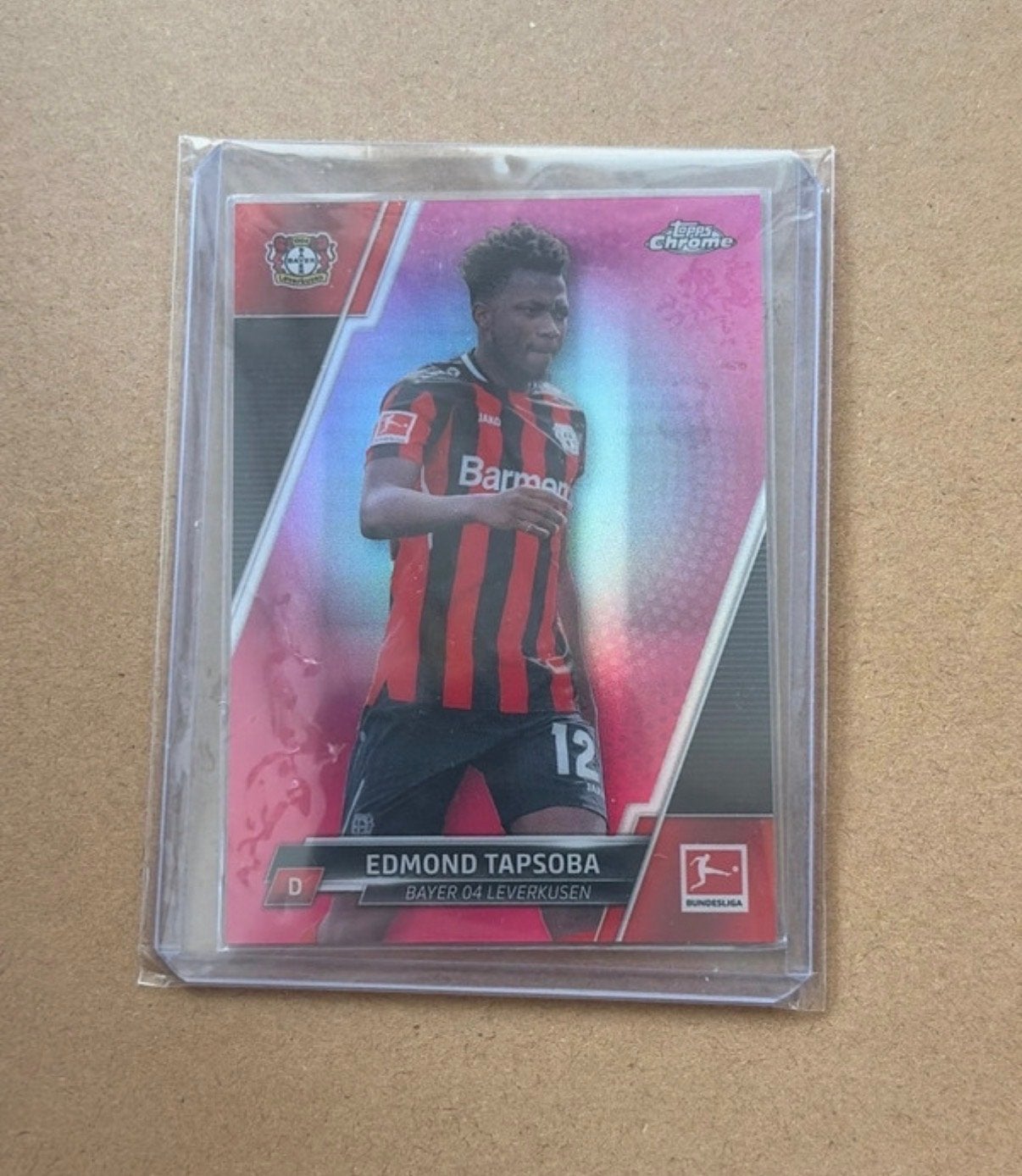 Edmond Tapsoba /399, Ophalen of Verzenden, Zo goed als nieuw, Buitenlandse clubs, Spelerskaart
