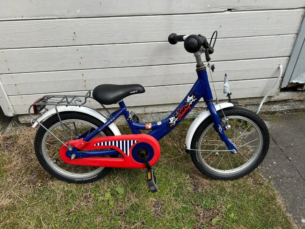 Puky kinderfiets Capt'n Sharky - 16 inch, Fietsen en Brommers, Ophalen, Terugtraprem, Puky, 16 tot 20 inch