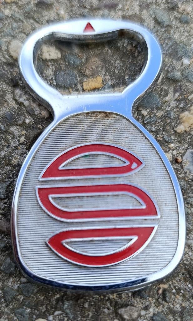 Saval Kronenburg bv - Brandveiligheid vintage opener, Ophalen of Verzenden, Gebruiksvoorwerp