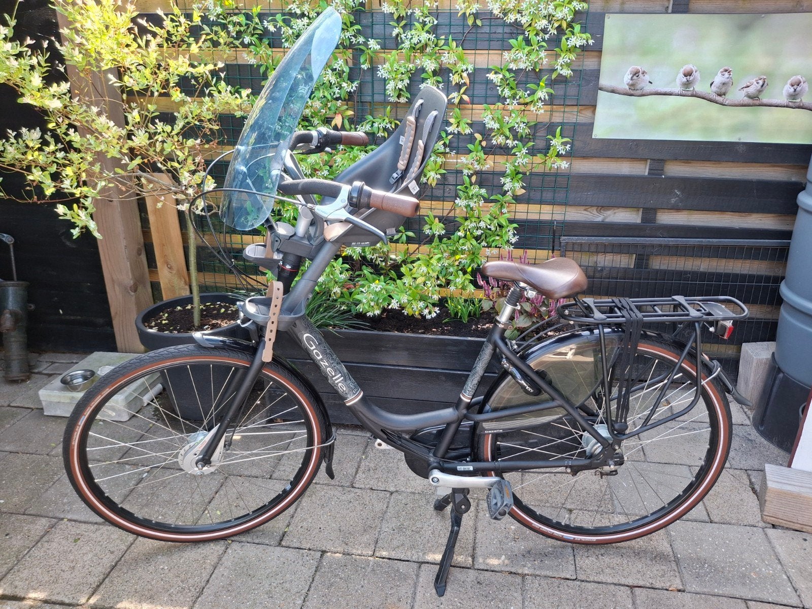 Mooie Gazelle Bloom moederfiets, Ophalen, Versnellingen, 56 cm of meer, Zo goed als nieuw