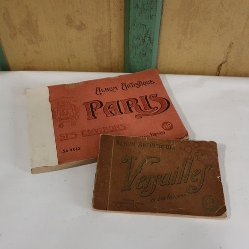 Parijs en Versailles Paris boeken album artistique oud SET, Ophalen of Verzenden