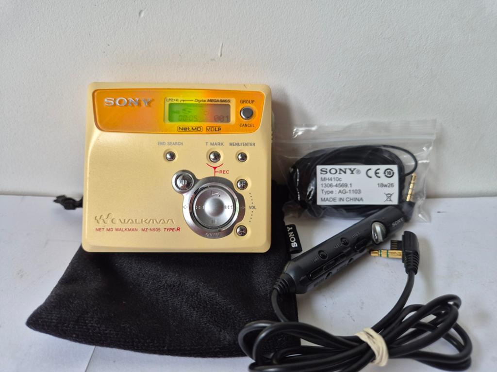 Sony Net MD Walkman MZ-N505 Type-R Minidisc Recorder - 100%, Ophalen of Verzenden