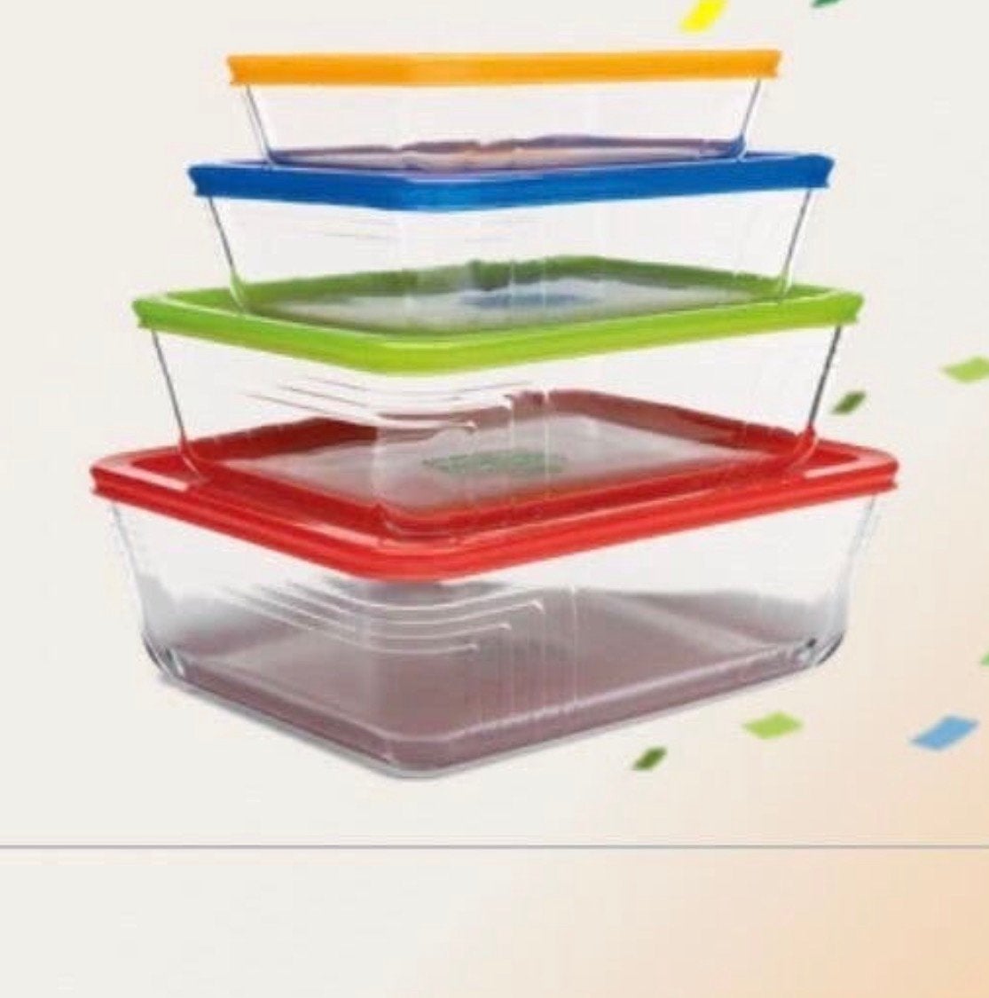 (Oven) Schalen set, Ophalen, Met deksel, Schaal, Nieuw