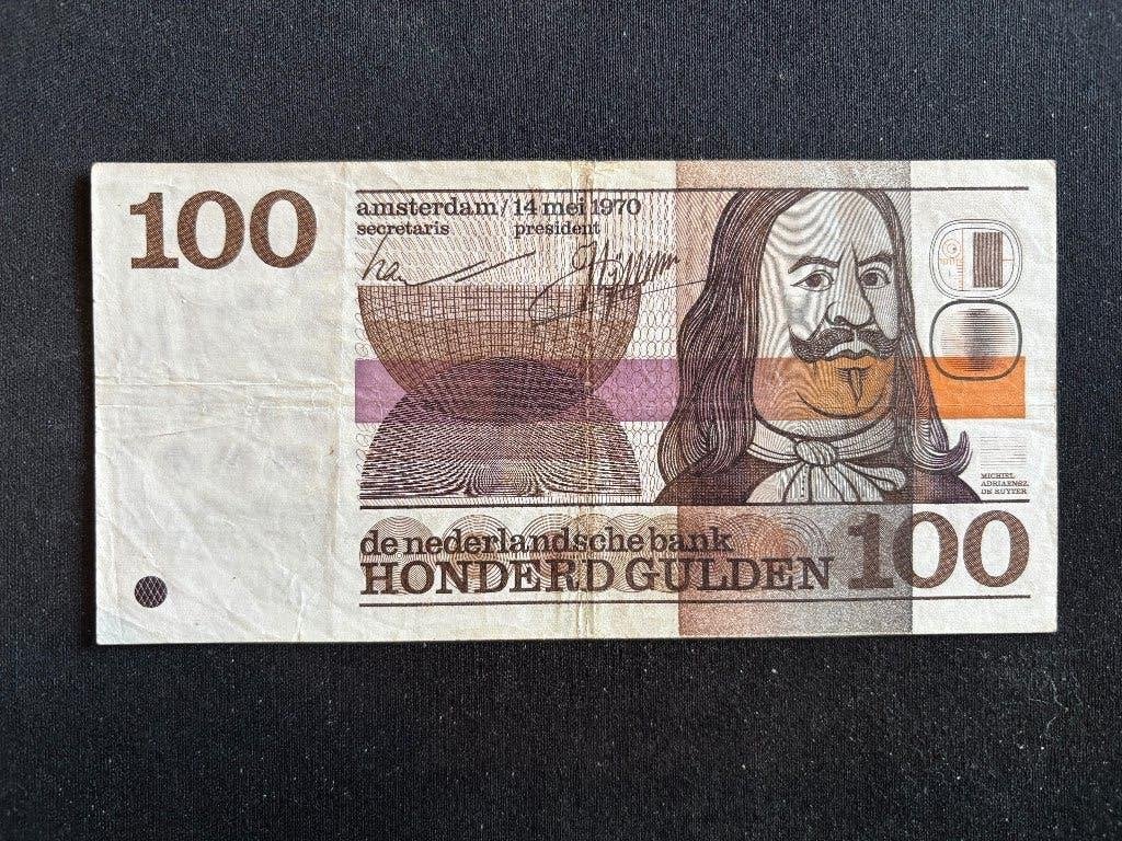 100 gld 1970, Verzenden, 100 gulden, Los biljet