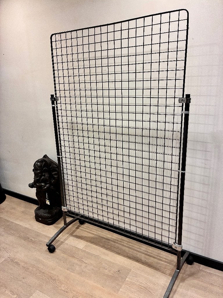 Presentatie rek op wielen - Winkel H174 x B107, Ophalen, Gebruikt