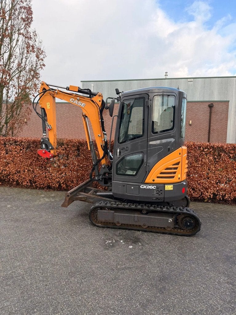 Case CX26C (bj 2022), Graafmachine