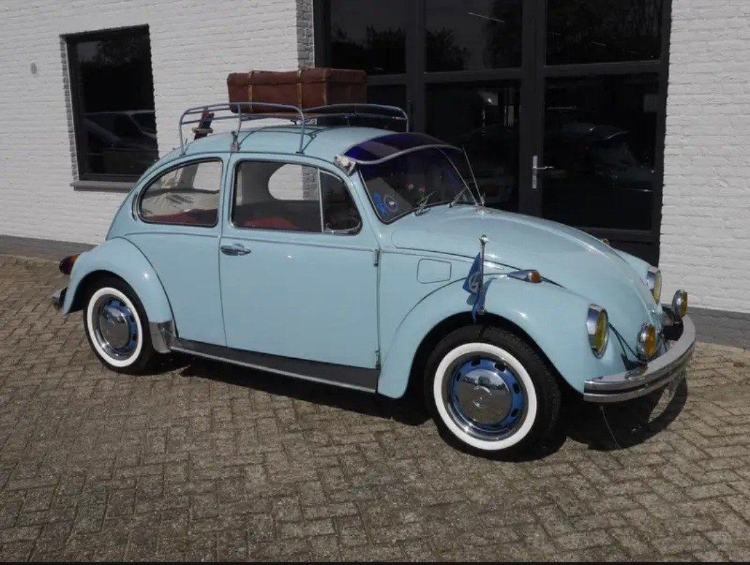 Originele Vw kever 1300, 1971, metalen dashboard, foto 3