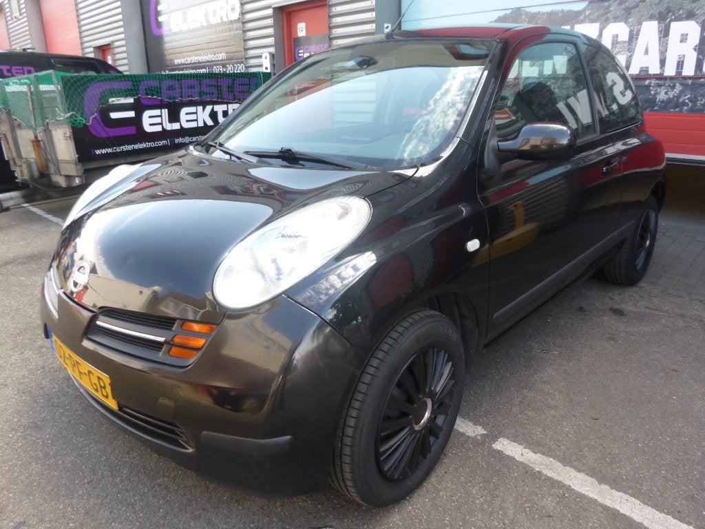 Nissan Micra 1.2,AIRCO.KEYLESS,ANDROID,alles elektr.APK 8-27, Auto's, Nissan, Bedrijf, Te koop, Micra, ABS, Airbags, Airconditioning