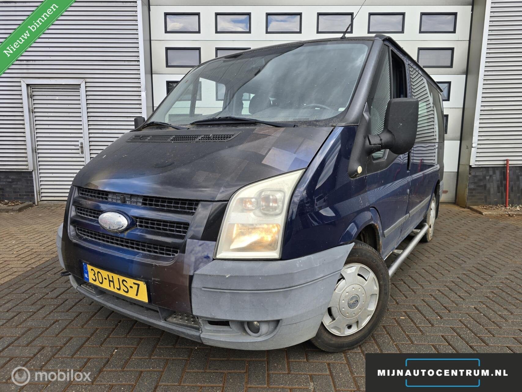 Ford Transit Tourneo 300S 2.0TDdi Tourneo / AIRCO, Auto's, 1998 cc, 86 pk, Blauw, 9 stoelen