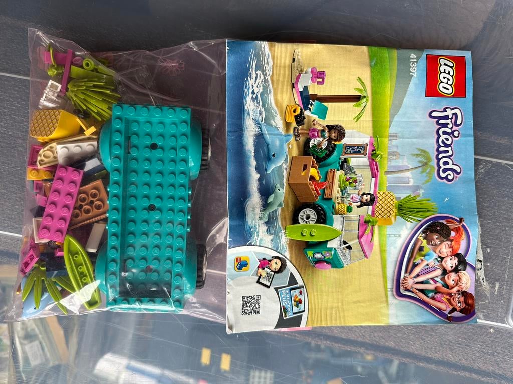 LEGO Friends 41397 Sapbar op het strand, Ophalen of Verzenden, Gebruikt