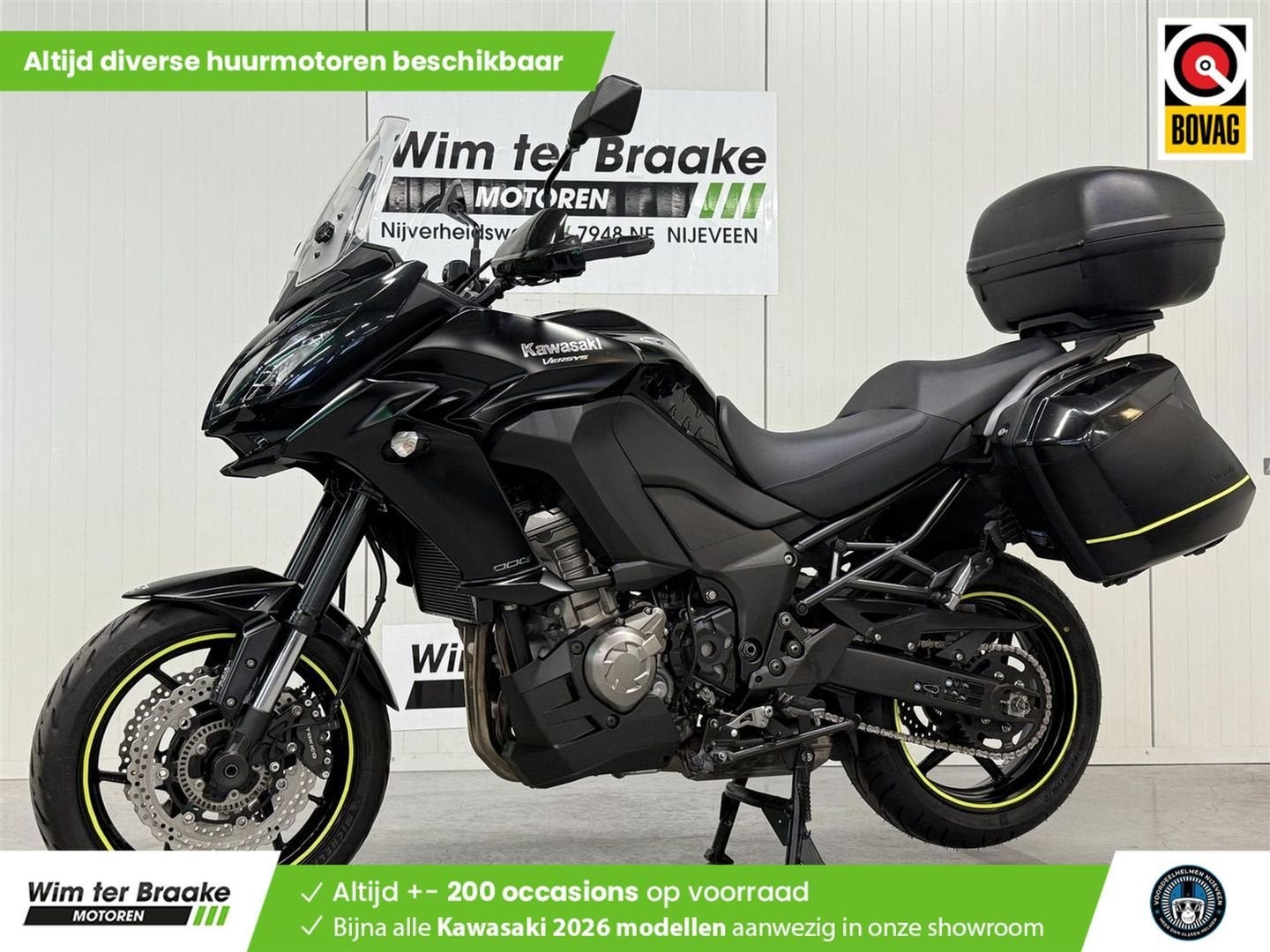Kawasaki Versys 1000 ABS Grand Tourer (bj 2015), Motoren, Motoren | Kawasaki, Bedrijf, Overig, meer dan 35 kW, 4 cilinders, Motorrijbewijs A